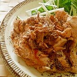 しっとり♪鷄むね肉と舞茸のソテー